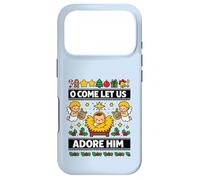 Custodia per iPhone 17 Pro O Come Let Us Adore Him Gesù Bambino Natività Natale