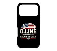 Custodia per iPhone 17 Pro O-Line Quarterback Security Crew Offensive football His/Her