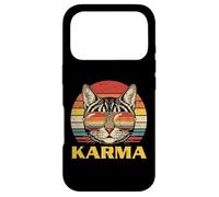 Custodia per iPhone 17 Pro Occhiali da sole con viso di gatto Karma Funny Kitten Kitty Uomini Donne Bambini