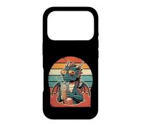 Custodia per iPhone 17 Pro Occhiali da sole retrò Dragon Ice Coffee Summer Vibes