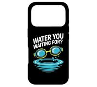 Custodia per iPhone 17 Pro Occhialini da nuoto Water You Waiting For Pool Ripple