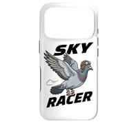 Custodia per iPhone 17 Pro Occhialini da volo Sky Racer Racing Pigeon Funny Bird