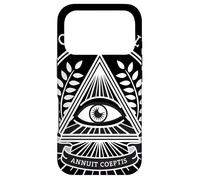 Custodia per iPhone 17 Pro Occhio onnivista, Dio, simbolo, piramide, Massonico