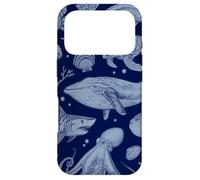 Custodia per iPhone 17 Pro Ocean Life Sea Aesthetic Fish Beach 90s Vintage Graphic