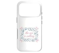 Custodia per iPhone 17 Pro Ocean Seashell Starfish Il mare chiama citazione