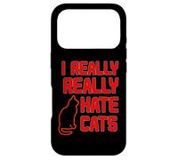Custodia per iPhone 17 Pro ODIO VERAMENTE I GATTI
