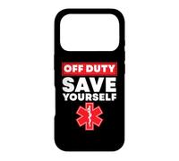 Custodia per iPhone 17 Pro Off Duty Salva te stesso Paramedico