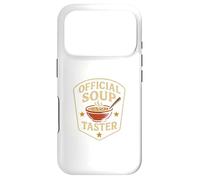 Custodia per iPhone 17 Pro Official Soup Taster Retro Funny Fall Foodie
