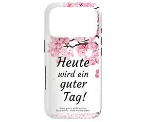 Custodia per iPhone 17 Pro Oggi è una bella giornata, soddisfazione, tedesco