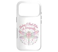 Custodia per iPhone 17 Pro Oggi mi sento come una libellula, divertente e carina, insetto, ragazza