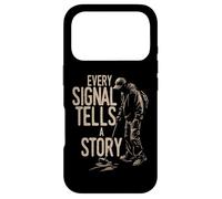 Custodia per iPhone 17 Pro Ogni segnale racconta una storia per il rivelatore di metall