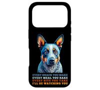 Custodia per iPhone 17 Pro Ogni spuntino che fai ogni pasto che cuoci Blue Heeler Dog