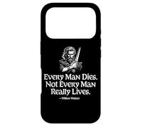 Custodia per iPhone 17 Pro Ogni uomo muore Non tutti gli uomini vivono davvero William Wallace