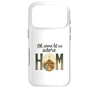 Custodia per iPhone 17 Pro Oh Come Let Us Adore Him - Watercolor Nativity Christmas