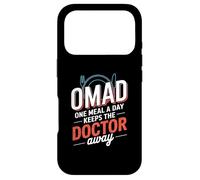 Custodia per iPhone 17 Pro OMAD Un pasto al giorno tiene lontano il dottore
