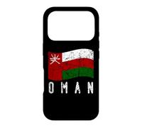 Custodia per iPhone 17 Pro Oman Bandiera Sultanic Salutation Distressed Uomini Donne Bambini