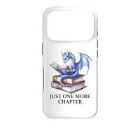 Custodia per iPhone 17 Pro One More Chapter Dragon Bookish Books & Dragons Reading Book