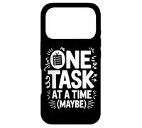 Custodia per iPhone 17 Pro One Task At A Time (Maybe) ADHD Ansia Mentale Ironia
