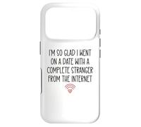 Custodia per iPhone 17 Pro Online Dating Anniversary Dating App Funny His Her Couples