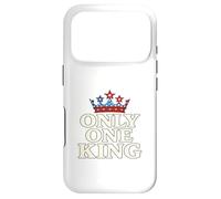 Custodia per iPhone 17 Pro Only One King Bold Crown American Graphic Gift Tee per uomo