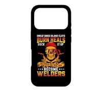 Custodia per iPhone 17 Pro Only Real Men Become Welders Funny Welder Welding