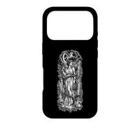 Custodia per iPhone 17 Pro Opera d'arte della dea serpente Pegaso Luna Dark Mitologia