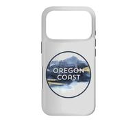 Custodia per iPhone 17 Pro Oregon Coast Pacific NW Vacation Souvenir Acquerello Design