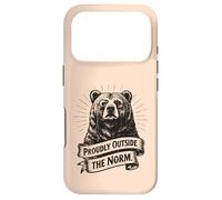 Custodia per iPhone 17 Pro Orgogliosamente al di fuori della norma orso individualità pensatore