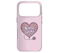 Custodia per iPhone 17 Pro Orgoglioso infermiera SQUAD San Valentino Cuore infermieristica scuola vita ER RN