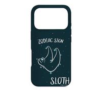 Custodia per iPhone 17 Pro Oroscopo Nato sotto il segno del bradipo zodiacale