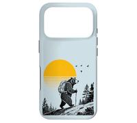 Custodia per iPhone 17 Pro Orso Ambulante, Esterno, Tramonto, Natura, Foresta
