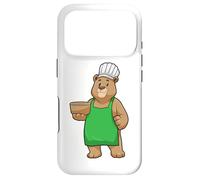 Custodia per iPhone 17 Pro Orso Cuoco Ciotola Cucinare