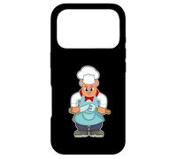 Custodia per iPhone 17 Pro Orso Cuoco Coltello da cucina Cucinare