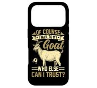 Custodia per iPhone 17 Pro Ovviamente parlo con la mia capra di chi altro posso fidarmi?