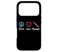 Custodia per iPhone 17 Pro Pace Amore Clarinetto
