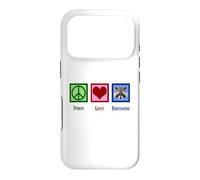 Custodia per iPhone 17 Pro Pace Amore Procioni Carino Procione