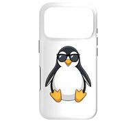 Custodia per iPhone 17 Pro Paffuto Cool Penguin con occhiali da sole Summer Vibes