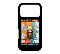Custodia per iPhone 17 Pro PALETTE KNIFE SHARP OPINIONS