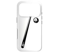 Custodia per iPhone 17 Pro Palla da biliardo e stecca da biliardo Pool Billiards