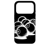 Custodia per iPhone 17 Pro Palle da biliardo Disegno Stecca Sport Snooker