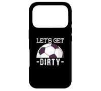 Custodia per iPhone 17 Pro Pallone da calcio Taining Sport Let's get Dirty