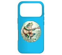 Custodia per iPhone 17 Pro Palude Star Frog Suonare Chitarra Musica Lover