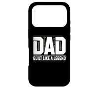 Custodia per iPhone 17 Pro Papà costruito come una leggenda divertente Fathersday Sayinng