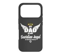 Custodia per iPhone 17 Pro Papà è il mio angelo che mi guarda in memoria