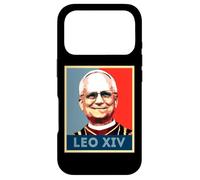 Custodia per iPhone 17 Pro Papa Leo XIV Retro pop art ritratto