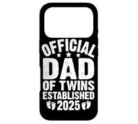 Custodia per iPhone 17 Pro Papà ufficiale dei gemelli fondata nel 2025