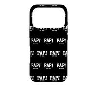 Custodia per iPhone 17 Pro PAPI EST. 2026 Classico nonno festa del papà