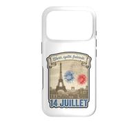 Custodia per iPhone 17 Pro Parigi Francia Torre Eiffel Bastiglia Giorno 14 Juillet Vintage Gr