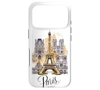 Custodia per iPhone 17 Pro Parigi Francia Vacanze Souvenir Vacanze Francese Torre Eiffel