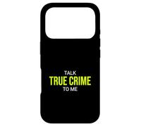 Custodia per iPhone 17 Pro Parla True Crime To Me - Poltrona da detective divertente